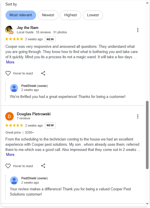 Customer Review